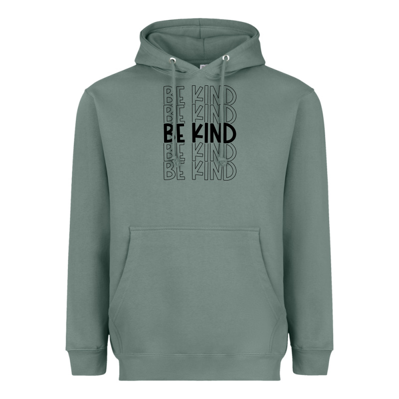 Be Kind Heavyweight Hoodie by Unal Design | Teevron