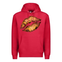 Cardinal Western Sunflower Lips Premium Hoodie - Bettercallsaul