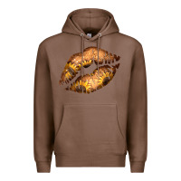 Chestnut Western Sunflower Lips Premium Hoodie - Bettercallsaul