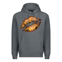 Rock Western Sunflower Lips Premium Hoodie - Bettercallsaul