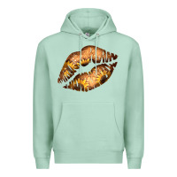 Seafoam Western Sunflower Lips Premium Hoodie - Bettercallsaul