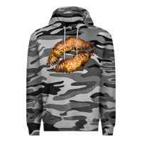 Slate Camo Western Sunflower Lips Premium Hoodie - Bettercallsaul