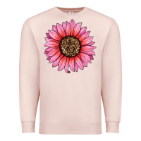 Pale Pink valentine's day sunflower Premium Sweatshirt - RanaPortraitStore