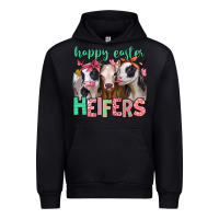 Black happy easter heifers Urban Hoodie - Jasminsmagicworld