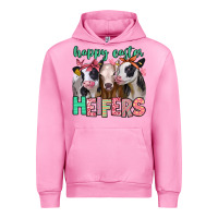 Fuchsia Pink happy easter heifers Urban Hoodie - Jasminsmagicworld
