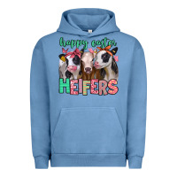 Happy Easter Heifers Urban Hoodie | Teevron
