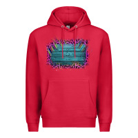 Cardinal Aztec Wood Leopard Frame Premium Hoodie - Bettercallsaul