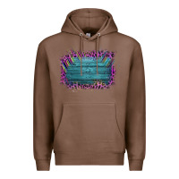 Chestnut Aztec Wood Leopard Frame Premium Hoodie - Bettercallsaul