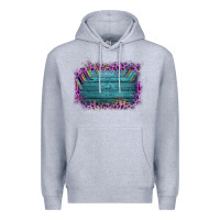 Heather Grey Aztec Wood Leopard Frame Premium Hoodie - Bettercallsaul