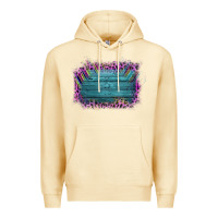 Pina Colada Aztec Wood Leopard Frame Premium Hoodie - Bettercallsaul