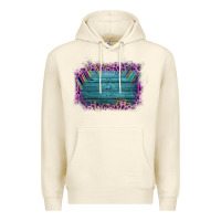 Sandshell Aztec Wood Leopard Frame Premium Hoodie - Bettercallsaul