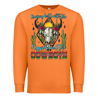 Carrot raising hell with the hippies and the cowboys Premium Sweatshirt - Zillion Design Studio