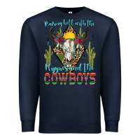 Navy raising hell with the hippies and the cowboys Premium Sweatshirt - Zillion Design Studio