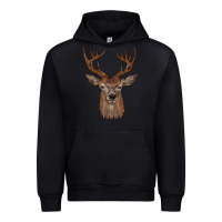 Black deer Urban Hoodie - JahusDesignShop