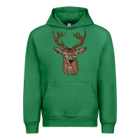 Emerald deer Urban Hoodie - JahusDesignShop