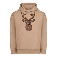 Pigment Burro deer Urban Hoodie - JahusDesignShop