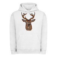 Pigment Lunar Rock deer Urban Hoodie - JahusDesignShop