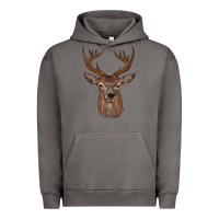 Pigment Tornado deer Urban Hoodie - JahusDesignShop