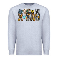 Heather Grey x ray Premium Sweatshirt - Zillion Design Studio
