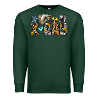 Sports Green x ray Premium Sweatshirt - Zillion Design Studio
