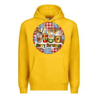 Lemon Merry Christmas Coffee Cups Premium Hoodie - Artiststas