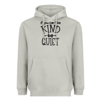 Moon Dust kind be quiet Heavyweight Hoodie - Unal Design