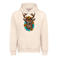 Sandshell deer gemstone sunflower Urban Hoodie - JahusDesignShop