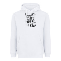 White kind Heavyweight Hoodie - Unal Design