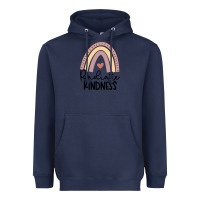 Navy kindness Heavyweight Hoodie - Unal Design