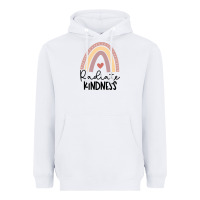 White kindness Heavyweight Hoodie - Unal Design