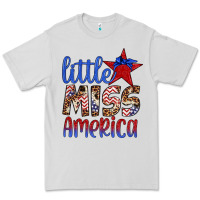 Dove Grey little miss america Premium Tee - Artiststas