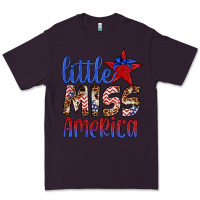 Plum little miss america Premium Tee - Artiststas