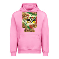 Fuchsia Pink strong black queen 12 oz can cooler (regular) Urban Hoodie - Artiststas