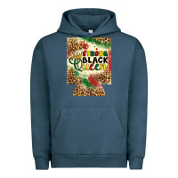 Pigment Midnight Navy strong black queen 12 oz can cooler (regular) Urban Hoodie - Artiststas