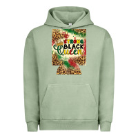 Pigment Oil Green strong black queen 12 oz can cooler (regular) Urban Hoodie - Artiststas