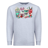 Heather Grey teacher coffee cups Premium Sweatshirt - texasbilliewilder
