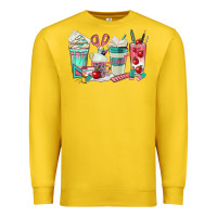Lemon teacher coffee cups Premium Sweatshirt - texasbilliewilder
