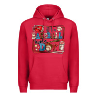 Cardinal its a baseball kinda day Premium Hoodie - AdoDesignShop