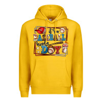Lemon its a baseball kinda day Premium Hoodie - AdoDesignShop