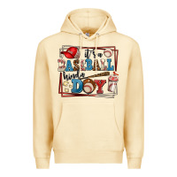 Pina Colada its a baseball kinda day Premium Hoodie - AdoDesignShop
