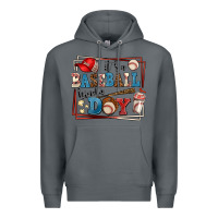 Rock its a baseball kinda day Premium Hoodie - AdoDesignShop
