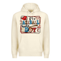 Sandshell its a baseball kinda day Premium Hoodie - AdoDesignShop