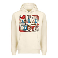 Tofu its a baseball kinda day Premium Hoodie - AdoDesignShop