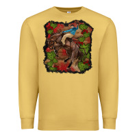 Antique Gold valentine's day cowboy cactus rose Premium Sweatshirt - RanaPortraitStore
