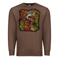 Chestnut valentine's day cowboy cactus rose Premium Sweatshirt - RanaPortraitStore