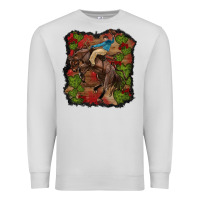 Dove Grey valentine's day cowboy cactus rose Premium Sweatshirt - RanaPortraitStore