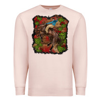 Pale Pink valentine's day cowboy cactus rose Premium Sweatshirt - RanaPortraitStore
