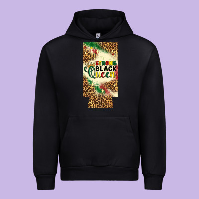 Strong Black Queen 12 Oz Can Cooler (slim) Urban Hoodie Designed By Artiststas