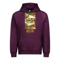 Mauve Wine strong black queen 12 oz can cooler (slim) Urban Hoodie - Artiststas