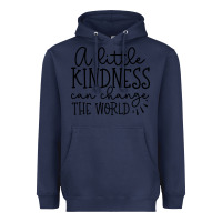 Navy the world Heavyweight Hoodie - Unal Design
